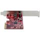 StarTech.com 1 Port USB 3.2 Gen 2x2 PCI Express Card USB-C SuperSpeed 20Gbps PCI Express 3.0 x4 Host Controller Card
