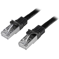 StarTech.com 1m Black Cat6 Cable Shielded SFTP