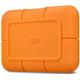 LaCie Rugged 500GB NVMe USB C Orange External Solid State Drive