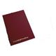 Guildhall Headliner Account Book Casebound 298x203mm 8 Cash Columns 80 Pages Red 38/8Z