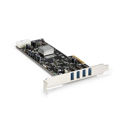 StarTech.com 4 Port Quad Bus PCIe USB3 Card with UASP