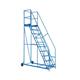 Climb-It Warehouse Safety Steps 600mm Platform 10 Tread Blue AHWS10BL