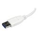 StarTech.com 4 Port SuperSpeed Mini USB 3.0 Hub White