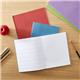 Rhino 8 x 6.5 Music Book 48 Page Ruled 8mm Feint Lines One Side 8 Music Staves On The Reverse F8/M8 Light Blue (Pack 100) - VMU013-0-8