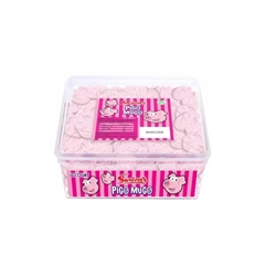 Swizzels Pigs Mugs Tub 120 Pieces 576g 