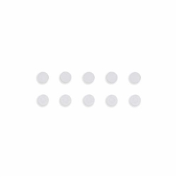 Bi-Office Magnets 25mm White (Pack 10) IM141609