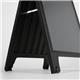 Seco Double-sided A-Frame Sign A1 - SSDA1-BLACK