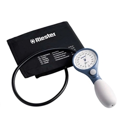 Aneroid S, Mobile Model Adult Size Velcro Cuff , Blue, Ri-San