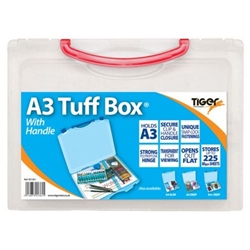 Tiger Tuff Box Polypropylene A3 Clear - 301361