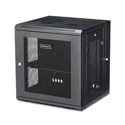 StarTech.com 12U Wall Mount Rack Cabinet with Hinge