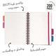 Pukka Pad Bloom B5 Hardback Project Book Assorted Designs (Pack 3) 9494-BLM(ASST)