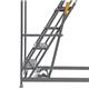Climb-It Warehouse Safety Steps 600mm Platform 6 Tread Grey AHWS06GY