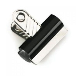 Rapesco Letter Clips 50mm - Black (Pack 10) - RCB050B1