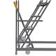 Climb-It Warehouse Safety Steps 600mm Platform 6 Tread Grey AHWS06GY