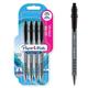 Paper Mate Flexgrip Gel Rollerball Pen 0.7mm Line Black (Pack 4) - 2108209
