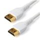 StarTech.com 1m Premium Certified High Speed 4K 60Hz HDR HDMI 2.0 Cable with Ethernet White