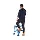 Climb-It Domed Feet Handy Step 2 Tread with Side Handrail Blue AAP21