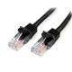 StarTech.com 5m Black Snagless Cat5e UTP Patch Cable