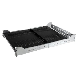StarTech.com 2U Vented Sliding Rack Shelf Cable Mgmt