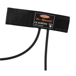 Accoson Newborn Baby Double Tube Velcro Cuff 4 x 1