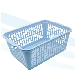 Plastic Baskets Large-Plastic 37X25.5X14.5Cm-Coolblue DB3-BLUE