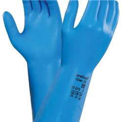 Ansell Versatouch Gloves 1Pr Blue Size Small AN37-210S