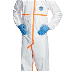Dupont Tyvek 800J Hooded Coverall White S TBSH800JS