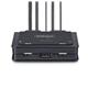 StarTech.com 2-Port Hybrid USB-C DisplayPort Cable KVM Switch with 1.8m