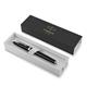 Parker IM Rollerball Pen Black/Chrome Barrel Black Ink Gift Box - 1931658