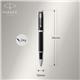 Parker IM Rollerball Pen Black/Chrome Barrel Black Ink Gift Box - 1931658