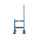 Climb-It Domed Feet Handy Step 2 Tread with Side Handrail Blue AAP21