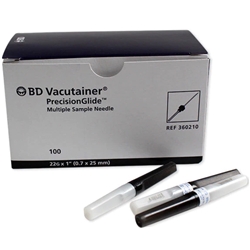 Vacutainer Needle 22g 1.0 Inch Per 100