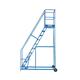 Climb-It Warehouse Safety Steps 600mm Platform 10 Tread Blue AHWS10BL