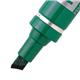 Pentel N60 Permanent Marker Chisel Tip 3.9-5.7mm Line Green (Pack 12) - N60-D