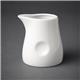Olympia Whiteware Dimpled Milk Jugs 170ml (6 Pack)