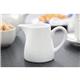 Olympia Whiteware Cream and Milk Jugs 305ml (6 Pack)