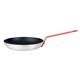 Hygiplas Aluminium Non-Stick Teflon Platinum Plus Frying Pan with Red Handle 24cm
