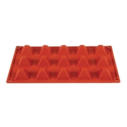 Pavoni Formaflex Silicone Pyramid Mould 15 Cup