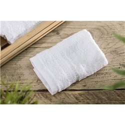 Mitre Comfort Nova Face Cloth White (10 pack)