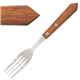 Olympia Steak Forks Wooden Handle (12 pack)