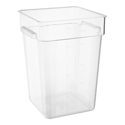 Hygiplas Polycarbonate Square Storage Container 20Ltr