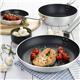Vogue Cook Like A Pro 3-Piece Aluminium Non-Stick Frying Pan and Sauté Pan Set