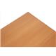 Bolero Pre-drilled Rectangular Tabletop Beech Effect