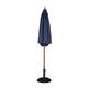 Bolero Round Parasol 3m Diameter Navy Blue