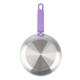 Hygiplas Aluminium Non-Stick Teflon Platinum Plus Frying Pan with Purple Handle 20cm