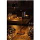 Olympia Lucca Table Lamp Squared Dome Chestnut 300mm
