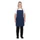 Southside Short Length Bib Apron Denim Blue with Tan Ties