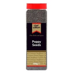 Chef William Poppy Seeds 500g