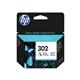 HP 302 Original Ink Cartridge 4-ml Tri-color F6U65AE