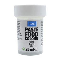 PME Concentrated Paste Food Colour - Arctic White 25g